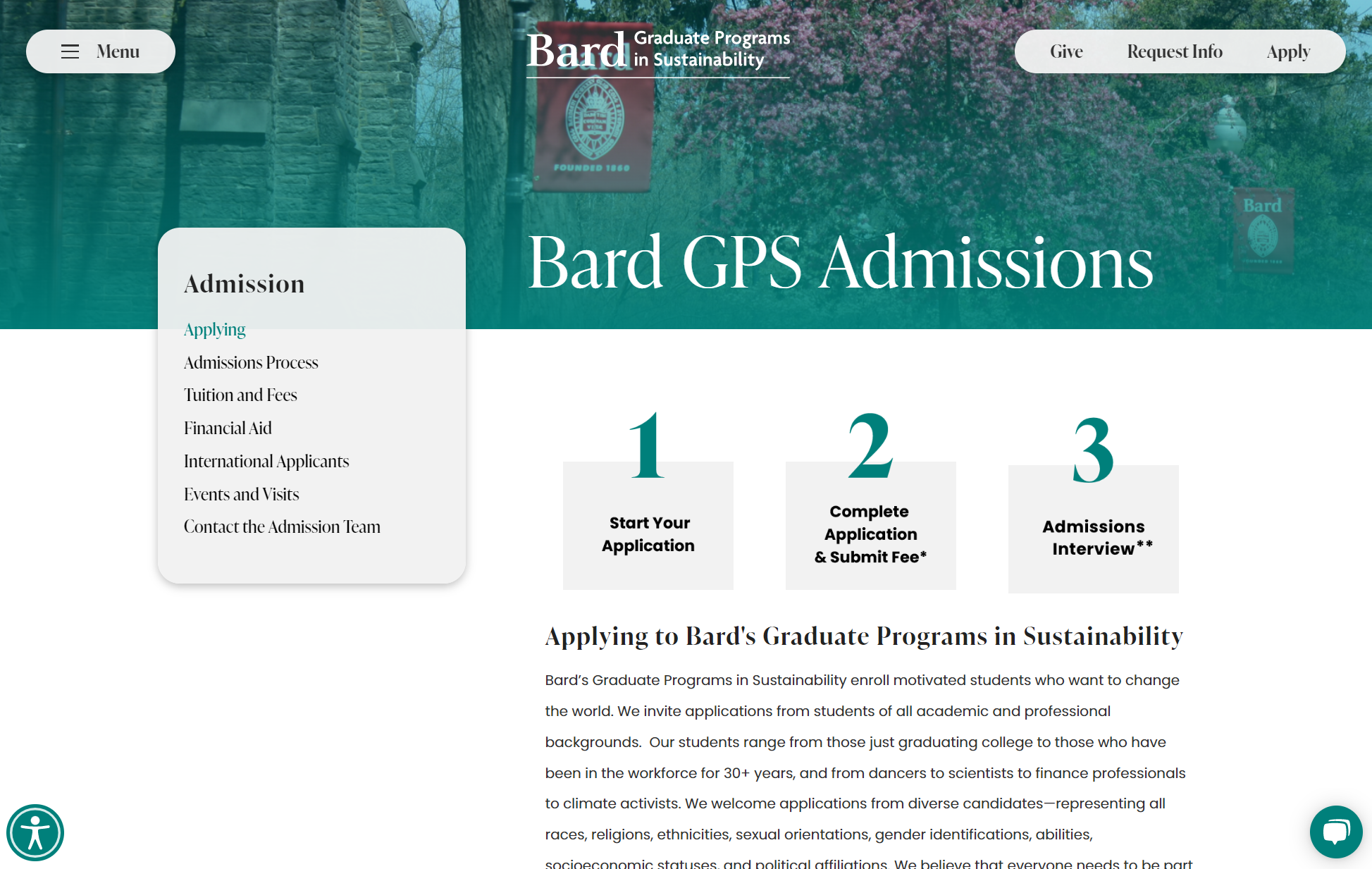 admissions